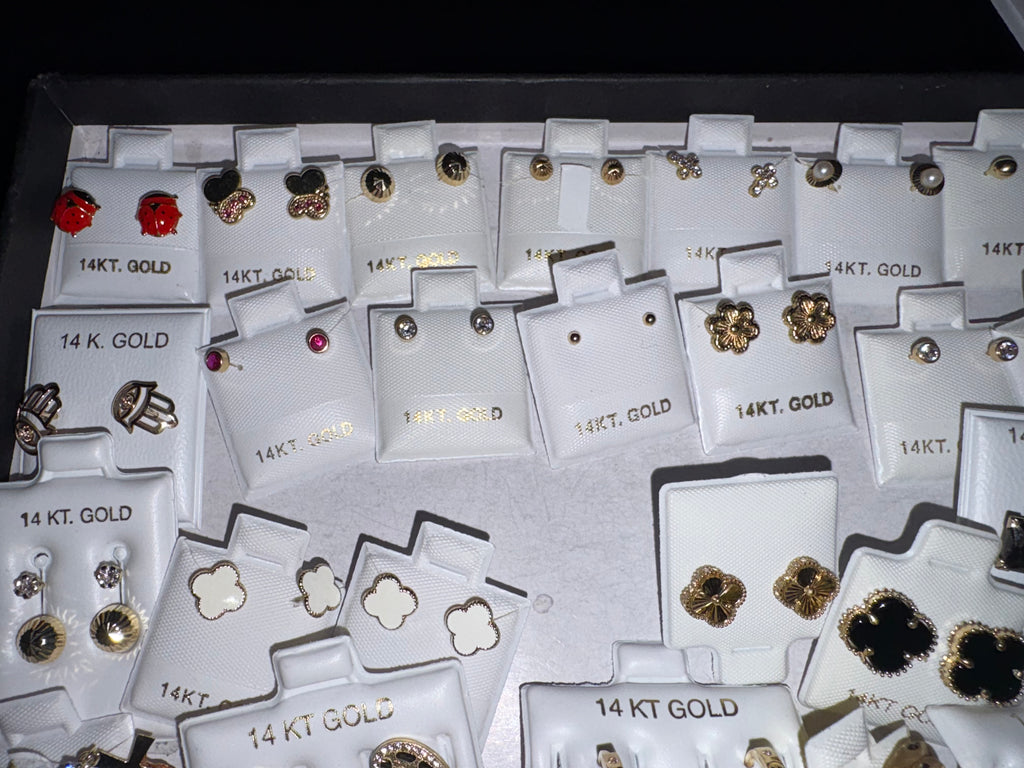 14k gold ear rings