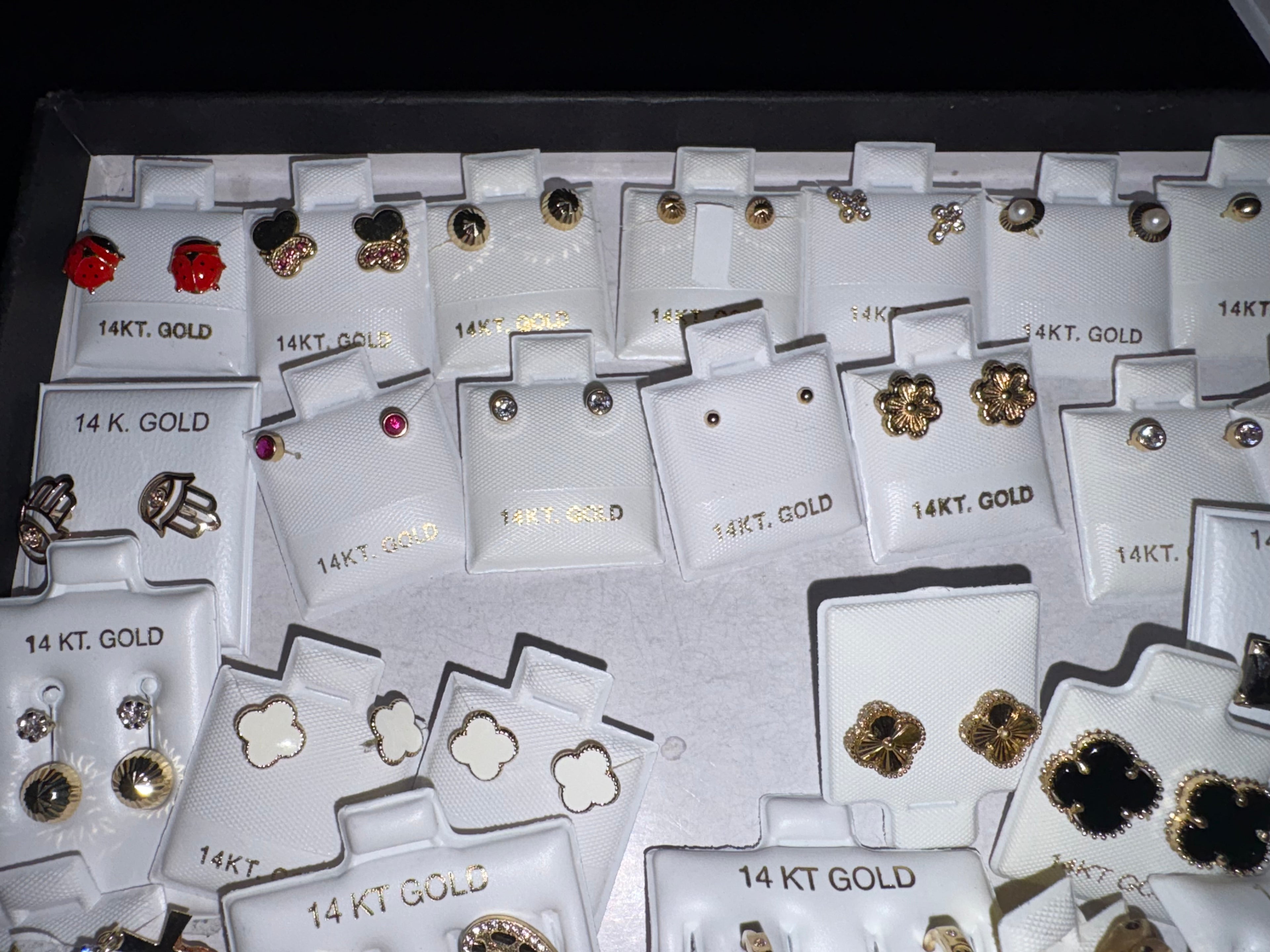 14k gold ear rings